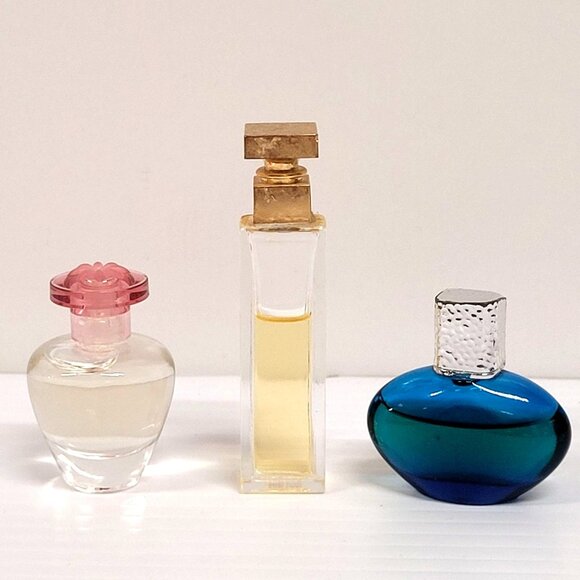 Elizabeth Arden Eau de Parfum Lot 3 Splash Pretty Mediterranean 5th Ave Used - Picture 1 of 7